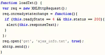 Ajax code